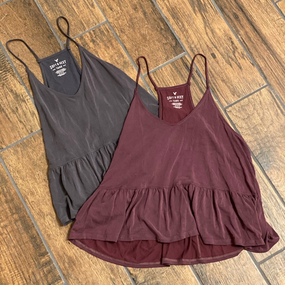 BUNDLE American Eagle Outfitters Soft & Sexy Tanks